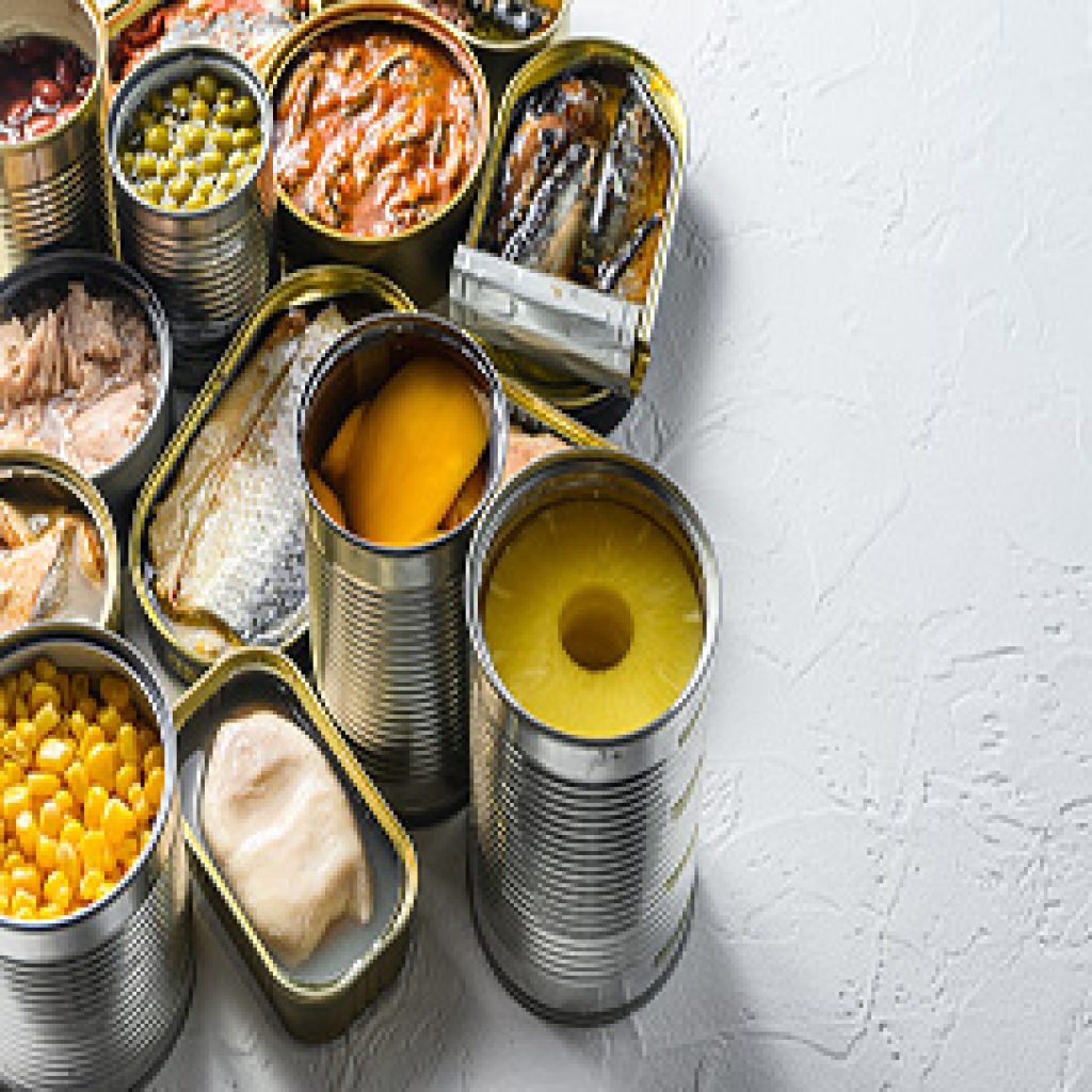 Canned and Processed food